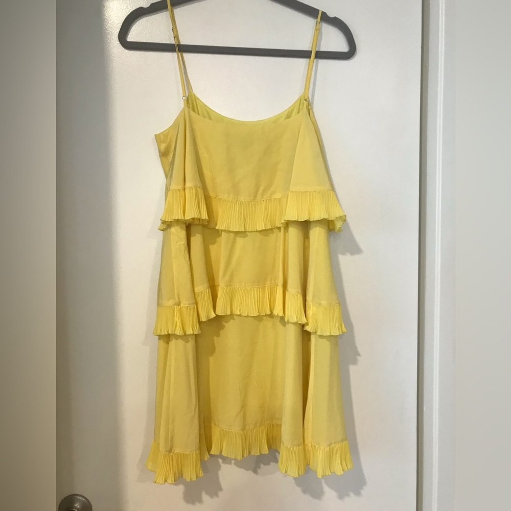 NEW! BCBG Max Azria Mini 100% Silk dress SZ S - Picture 4 of 8